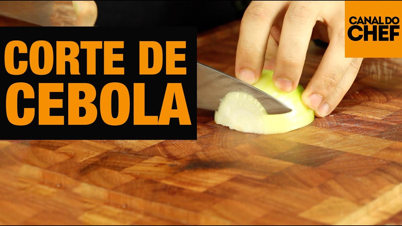 Como Cortar CEBOLA - JULIENNE 11 *
