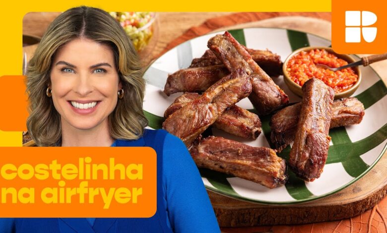 Costelinha de porco na AIRFRYER | Rita Lobo | Cozinha Prática 12 *