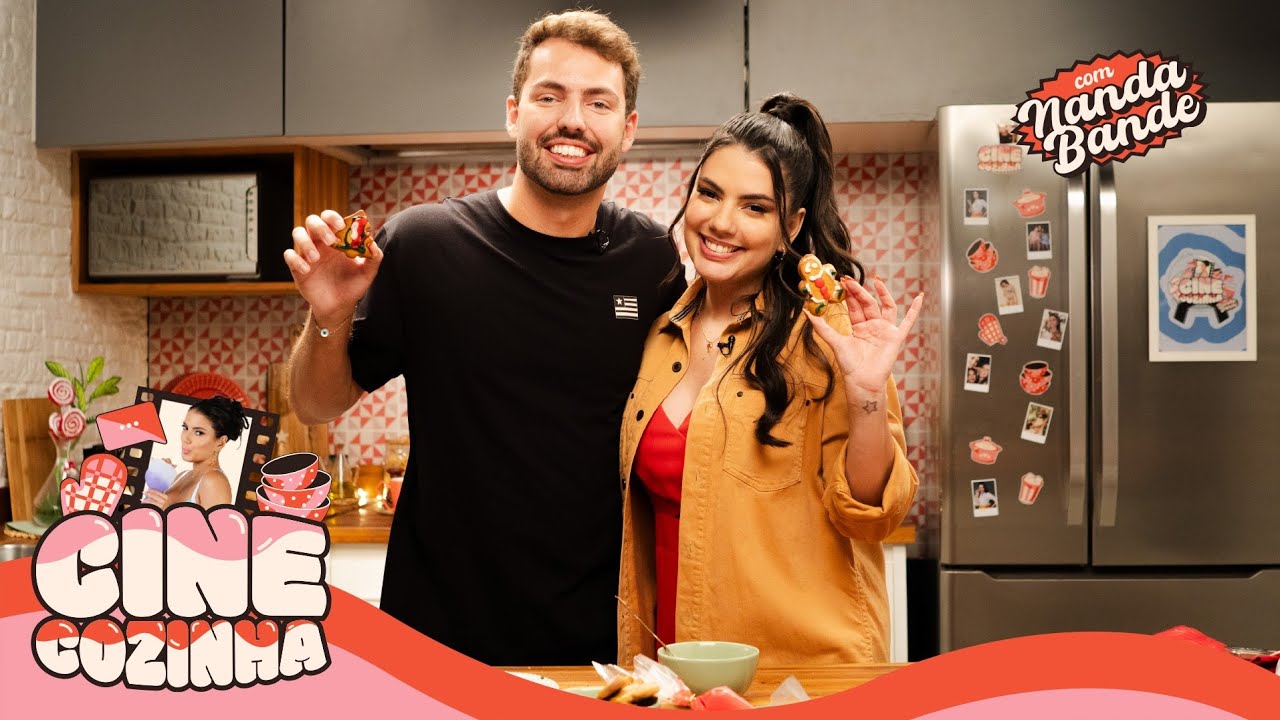 MATHEUS COSTA, GINGERBREAD E O GRINCH | Cine Cozinha com Nanda Bande :: Especial de Natal 10 *