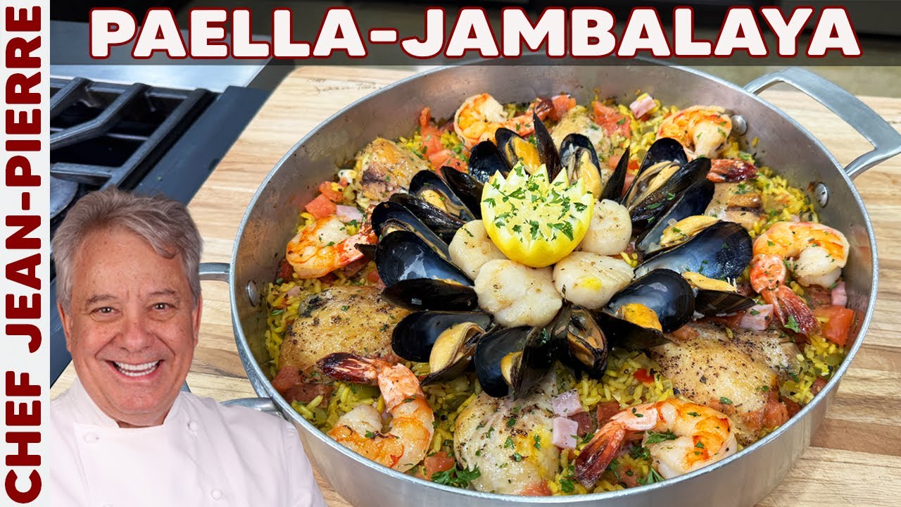 Receita francesa: Paella conhece Jambalaya - o prato de arroz de fusão final! Este prato merece uma ovação de pé! 11 *