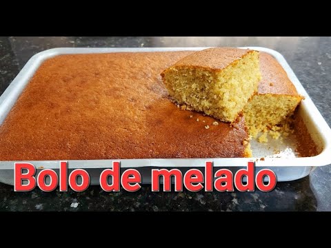 Bolo de melado de cana, simples e com lembranças de infância. 11 Bolo de melado de cana