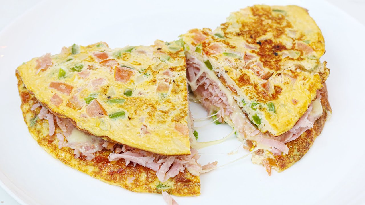 COMO FAZER OMELETE FÁCIL | A MELHOR OMELETE 11 receita de Omelete