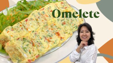 OMELETE PRÁTICO E SABOROSO | Como fazer omelete enrolado na frigideira 20 receita de Omelete