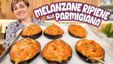 Receita Italiana: Berinjela recheada com Parmigiana Easy Receita - Caseira por Benedetta 19 Melanzane Ripiene