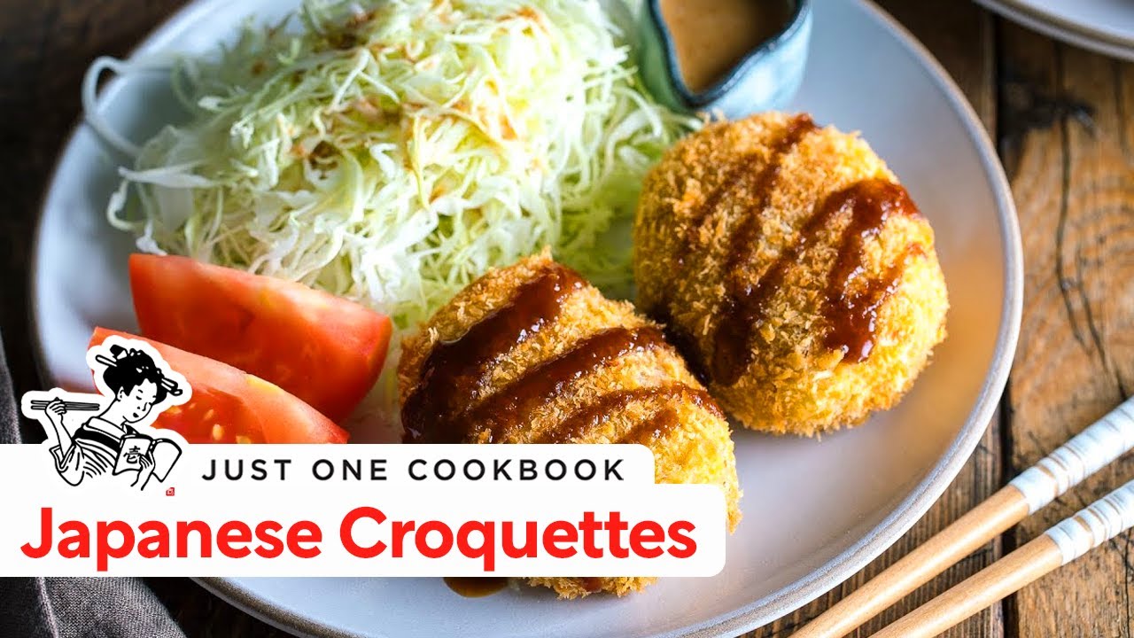 Receita Japonesa: Como fazer croquetes japoneses (Korokke) (receita) Como fazer croquetes (receita) 11 Korokke - Japanese Croquettes