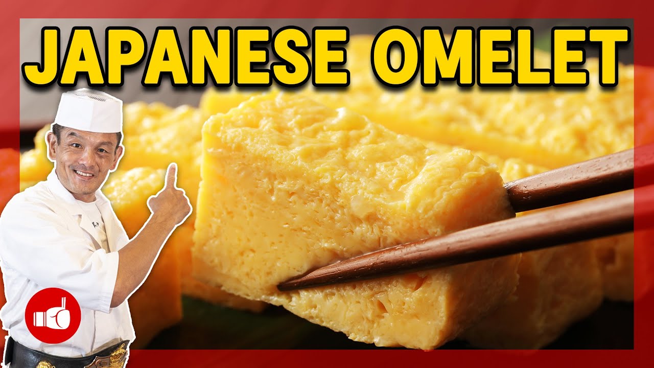 Receita Japonesa: Omelete japonês perfeito | Dashi Maki Tamago 11 Tamago Sushi - Sweet Omelet Sushi
