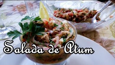 receita de Salada de atum