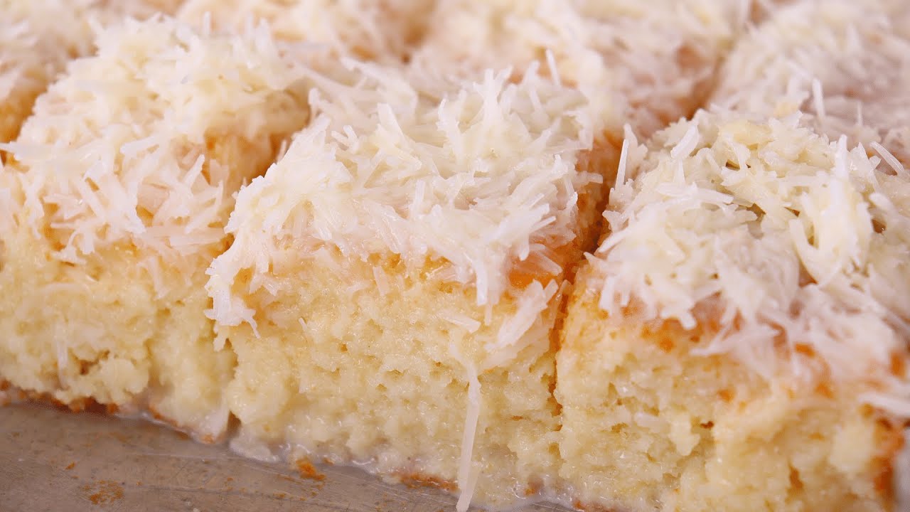 BOLO GELADO DE COCO MOLHADINHO | BOLO TOALHA FELPUDA 11 Bolo gelado de coco
