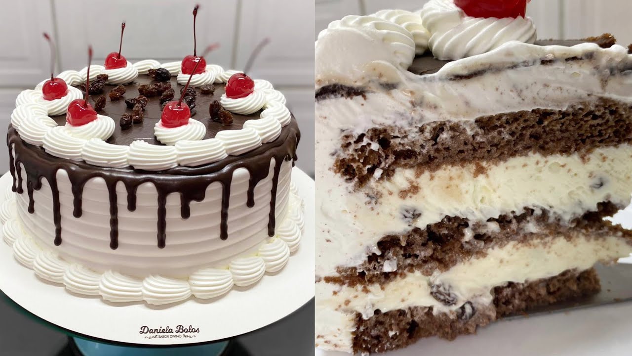 BOLO TRUFADO DE PASSAS AO RUM 11 Bolo de rum com passas