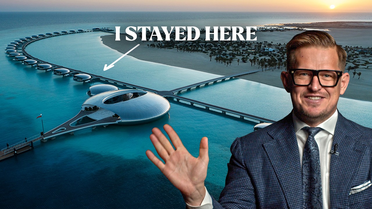 Eu fiquei no hotel mais futurista do mundo (Arábia Saudita) 11 *