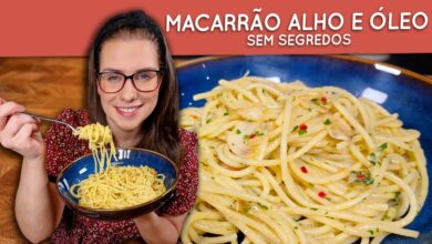 Macarrão alho e óleo