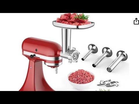 Receita Russa: Meu apego ao moedor de carne para ajuda à cozinha. Comprei um moedor de carne para um misturador elétrico | 11 *