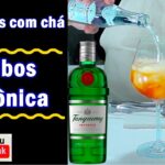 Drink com chá verde e gin