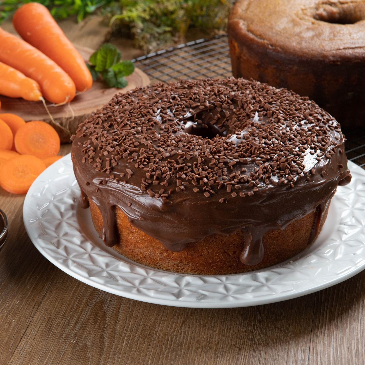 Bolo de Cenoura Premiado